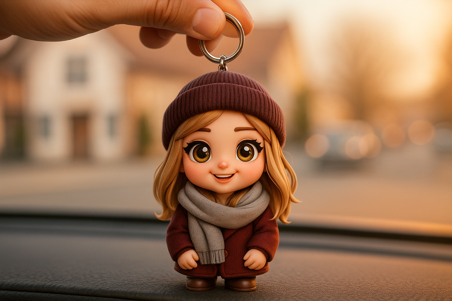 3D Chibi Keychain