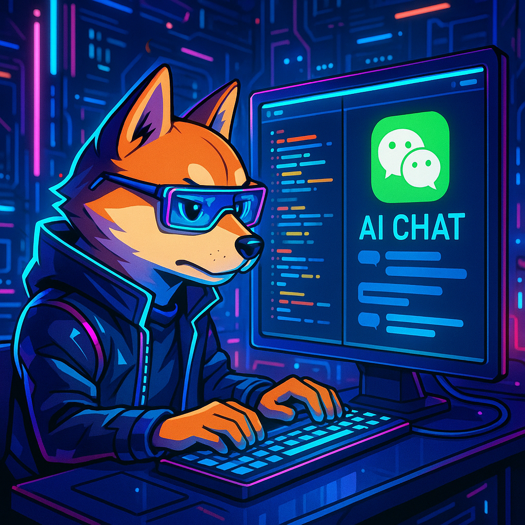 一个做ai写代码的微信