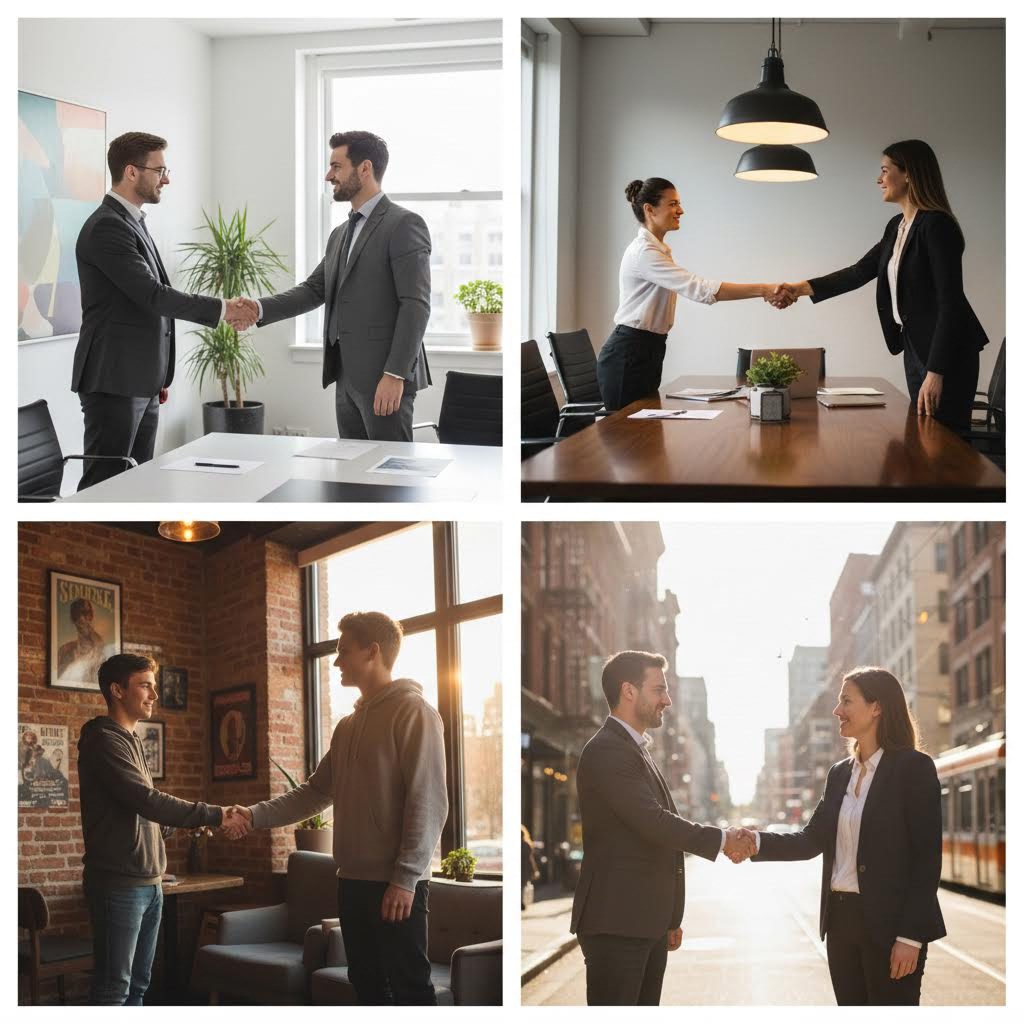 AI Handshake example source
