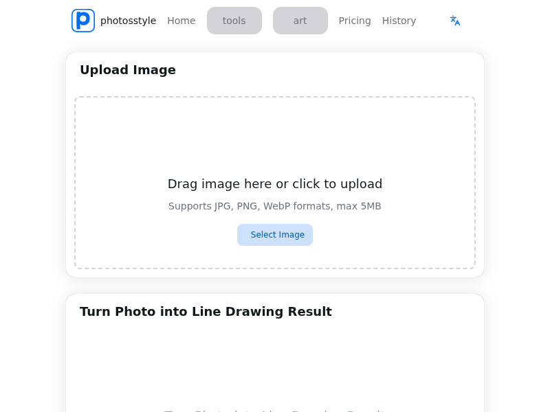 Line Drawing Converter